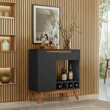 Retro príborník s vinotékou Tokio